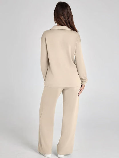 Women’s Wide Leg Lounge Co-ord | Two Piece