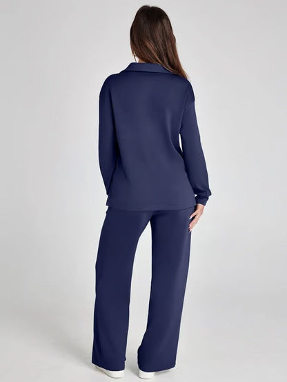 Women’s Wide Leg Lounge Co-ord | Two Piece