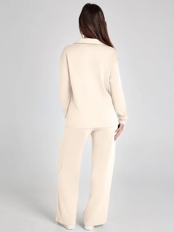 Women’s Wide Leg Lounge Co-ord | Two Piece