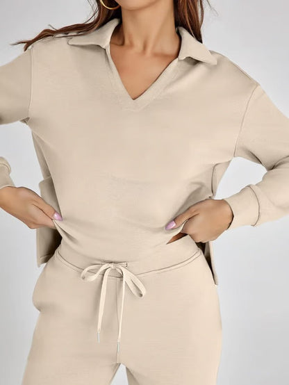 Women’s Wide Leg Lounge Co-ord | Two Piece